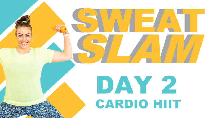 Sweat Slam - Day 2 - Cardio HIIT from Pilates By Georgia